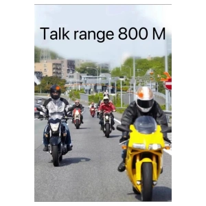 Bt62 Motosiklet Kask Kulaklığı Bluetooth Intercom 2 Intercom Bağlantılı