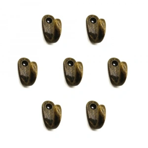 Büyük Tekli Fincan Askı, Dekor Askısı - Antik, 100 Adet, 12x23x30 Mm