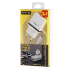 C33 Hızlı Şarj  3in1 (dahili Micro Usb Kablolu)