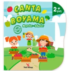 Çanta Boyama  Meyveler, Sebzeler