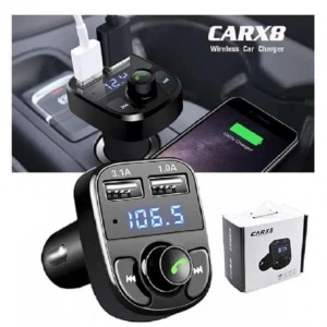 CARX8 Digital Ekran Bluetooth Araç Kiti MP3 FM Transmitter (  )