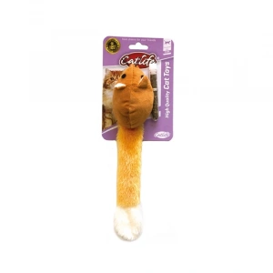 Catlife Catnipli Peluş Uzun Kuyruklu Fare Kedi Oyuncağı 26 cm