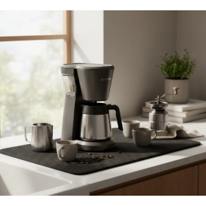 Çay Makinesi Altlığı Su Emici Kaymaz Taban Tezgah Koruyucu Kurulama Matı