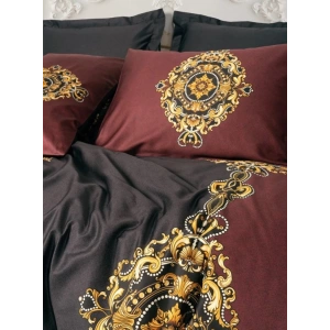 ce Saten Çift Kişilik Nev Takımı Ebren Antrasit