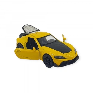 Çek Bırak Araba Metal - 3691C - Sarı - 1 ADET