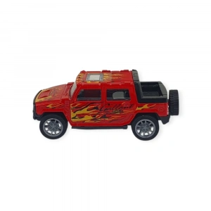 Çek Bırak Araba Metal -K137A7 - Kırmızı - 1 ADET