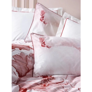 Çift Kişilik Elit Saten Nev Takımı Gules Kırmızı