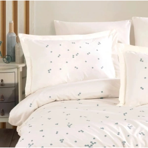 Çift Kişilik Poplin Premium Nakışlı Nev Spring