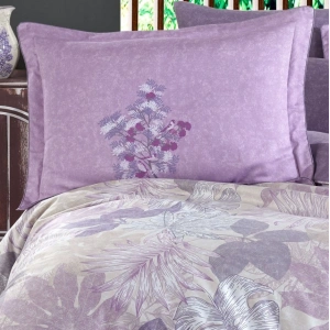 Çift Kişilik Saten Nev Juilet Lila