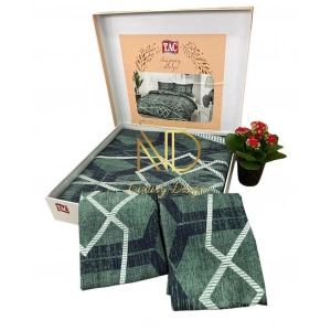 Çift Kişilik Saten Nev Takımı Nova Yeşil