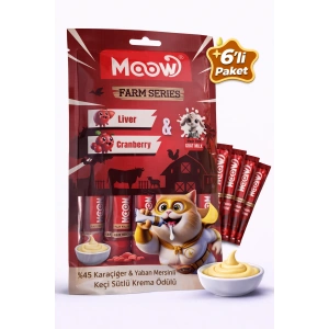 Ciğerli Kızılcıklı Keçi Sütlü Kedi a Ödülü 6x12g