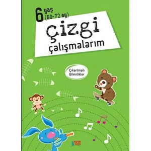 Çizgi Çalışmalarım - 6 Yaş