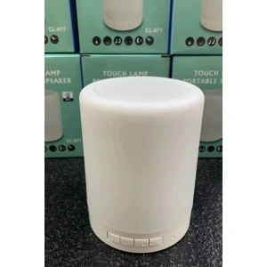 Cl-671 Şarjlı Dokunmatik Gece Lambalı Bluetooth Hoparlör