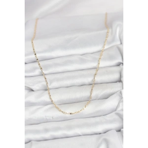 CM 14K Gold Renk Gemici Zincir Model 60 cm Kadın Kolye