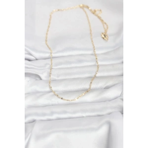 CM 14K Gold Renk Gemici Zincir Model 60 cm Kadın Kolye