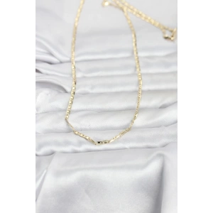 CM 14K Gold Renk Gemici Zincir Model 60 cm Kadın Kolye
