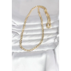 CM 14K Gold Renk Kalın Zincir Model 60 cm Kadın Kolye