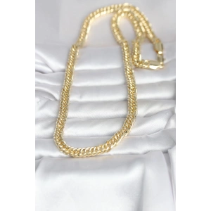 CM 14K Gold Renk Kalın Zincir Model 60 cm Kadın Kolye