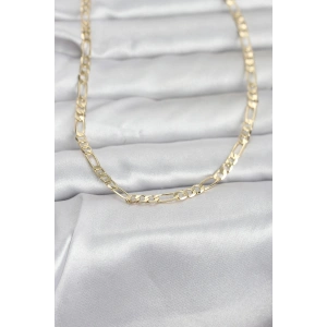 CM 14K Gold Renk Kuşgözü Zincir Model 60 cm Kadın Kolye