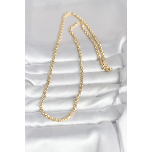 CM 14K Gold Renk Zincir Model 60 cm Kadın Kolye