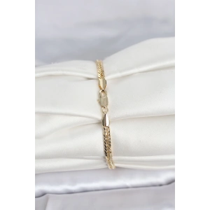 CM 14K Gold Renk Zincir Model Kadın Bileklik