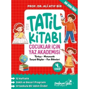 Çocuklar İçin Yaz Akademisi 4. Sınıf Tatil Kitabı