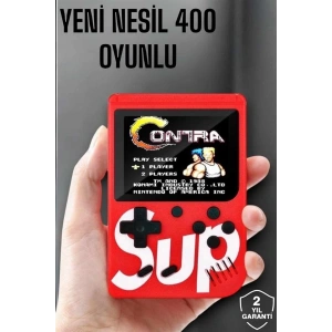 Çocuklara Özel SUP 400 Oyunlu Mini Oyun Konsolu