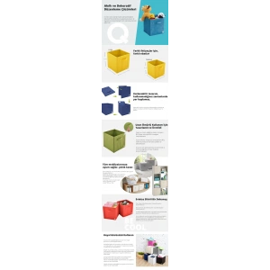 Çok Amaçlı Dolap İçi Düzenleyici Kutu - Bordo