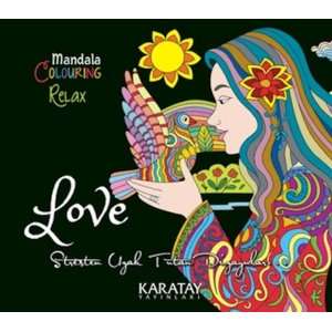 Coloring Relax Mandala - Love