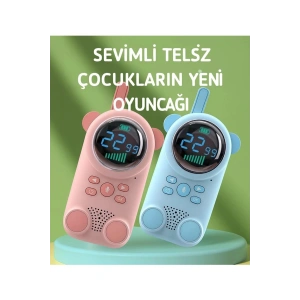 Çuklar Için Kamp Yürüyüş El Telsizi Şarj Edılebılır 3km Menzil Mi