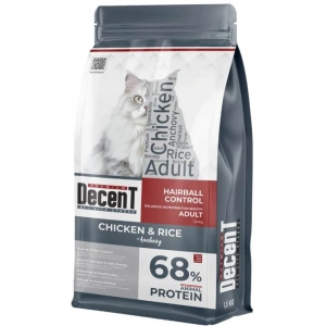 Decent Tuklu Yetişkin Kedi sı 1,5 Kg Control Tuk & Pirinç Yetişkin Kedi sı