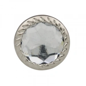 Dekoratif Parlak Taşlı Kabara Raptiye 17 Mm - 50