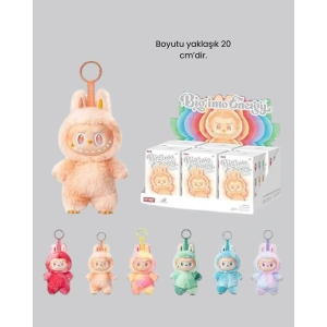 Dekoratif Yumuşak Labubu Peluş Figür – Koleksiyonluk ve Çocuklara Uygun Hediye 20 cm