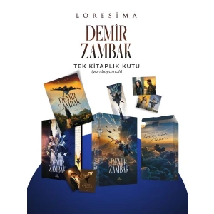 Demir Zambak 1 - Tek Kitaplık Kutu Yan Boyamalı