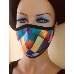 Desenli Maske