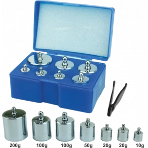Diamond Terazi 8 Parça Ağırlık Paslanmaz Krom Gram Seti (300gr200gr100gr50gr20gr10gr) (  )