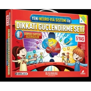Dikkati Güçlendirme Seti  Anasınıfı – 5 Yaş- Neuro-Via