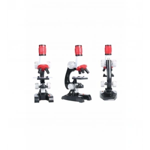 Eğitici Mikroskop Kiti Zoom Led Işıklı 100x 400x 1200x ST1200X (  )