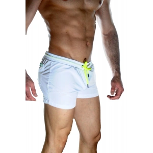 Erkek Beyaz Mini Mayo Short