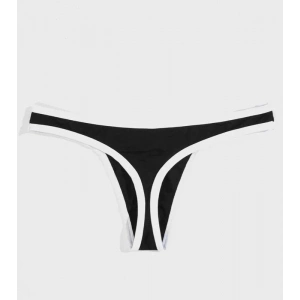 Erkek Biyeli Siyah Tanga