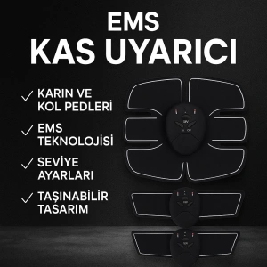 Evde Spor İçin Orijinal EMS Kas Çalıştırma Aleti 2025 Titreşimli Seri