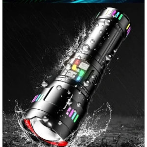F.B.I Pro F-3002 Alüminyum TG LED Gece Şeritli Type-C Şarjlı El Feneri
