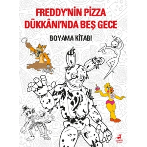 Freddy’nin Pizza Dükkânı’Nda Beş Gece  Boyama Kitabı