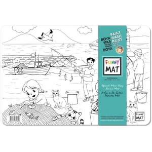 Funny Mat Küçük Balıkçılar / Little Fishers 25 x 35 cm