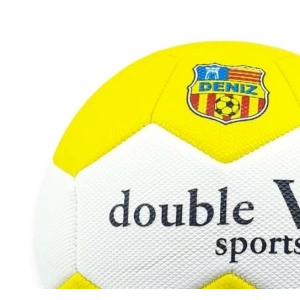 Futbol Topu Dikişli 420 gr No:5 - FB-660-SARI - 1 ADET