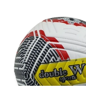 Futbol Topu Dikişli Kabartma Yüzey 420 gr No:5 - FB-680-SİYAH - 1 ADET