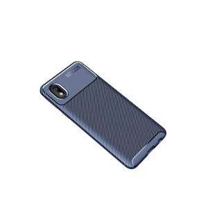 Galaxy A01 Core Kılıf Auto Fus Karbon Kapak - Lacivert