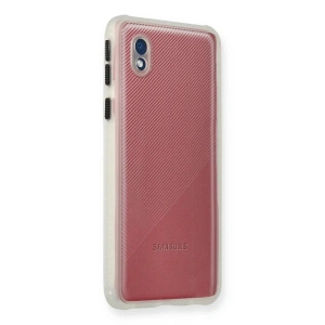 Galaxy A01 Core Kılıf Miami Şeffaf  - Şeffaf
