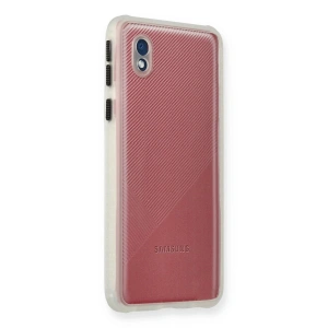 Galaxy A01 Core Kılıf Miami Şeffaf  - Şeffaf