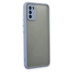 Galaxy A02s Kılıf Montreal  Kapak - Gri
